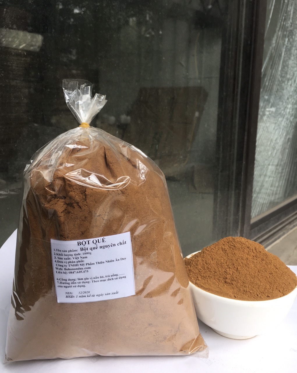 Bột quế nguyên chất loại i 1000g