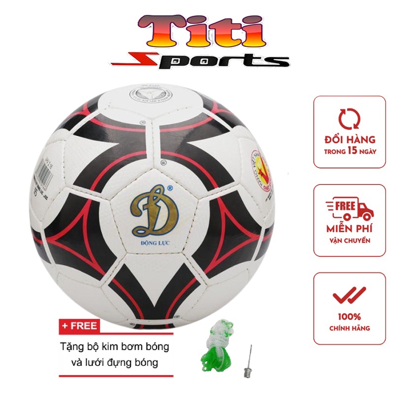Quả bóng đá đl uhv 2.16 số 5 chính hãng ,quả bóng chất liệu da pu cao cấp kèm kim bơm