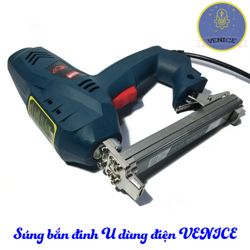 Súng bắn đinh U 1030J, đinh ghim VENICE - Dùng điện 220V - Bảo hành 6 tháng