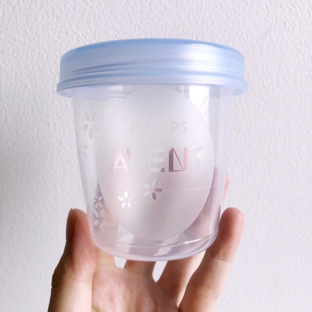 Cốc trữ sữa AVENT 180ml Hàng chính hãng