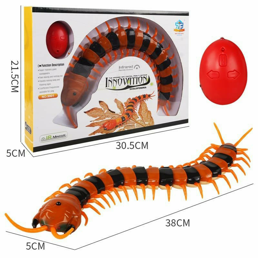 Đồ chơi rết điều khiển từ xa tặng kèm pin cáp sạc. đồ chơi rết điều khiển từ xa cho bé