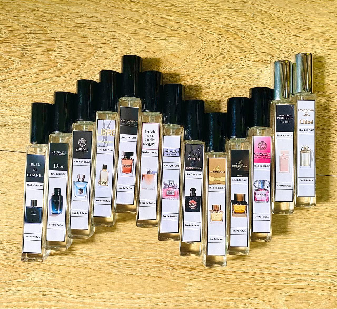 Nước Hoa Chiết 10ml Tổng hợp các mẫu nước hoa nam nữ chiết hot hit có kèm box