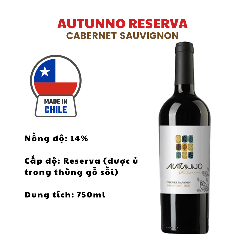French Wine Autunno Reserve Cabernet Sauvignon - Red Wine - the Best Wine