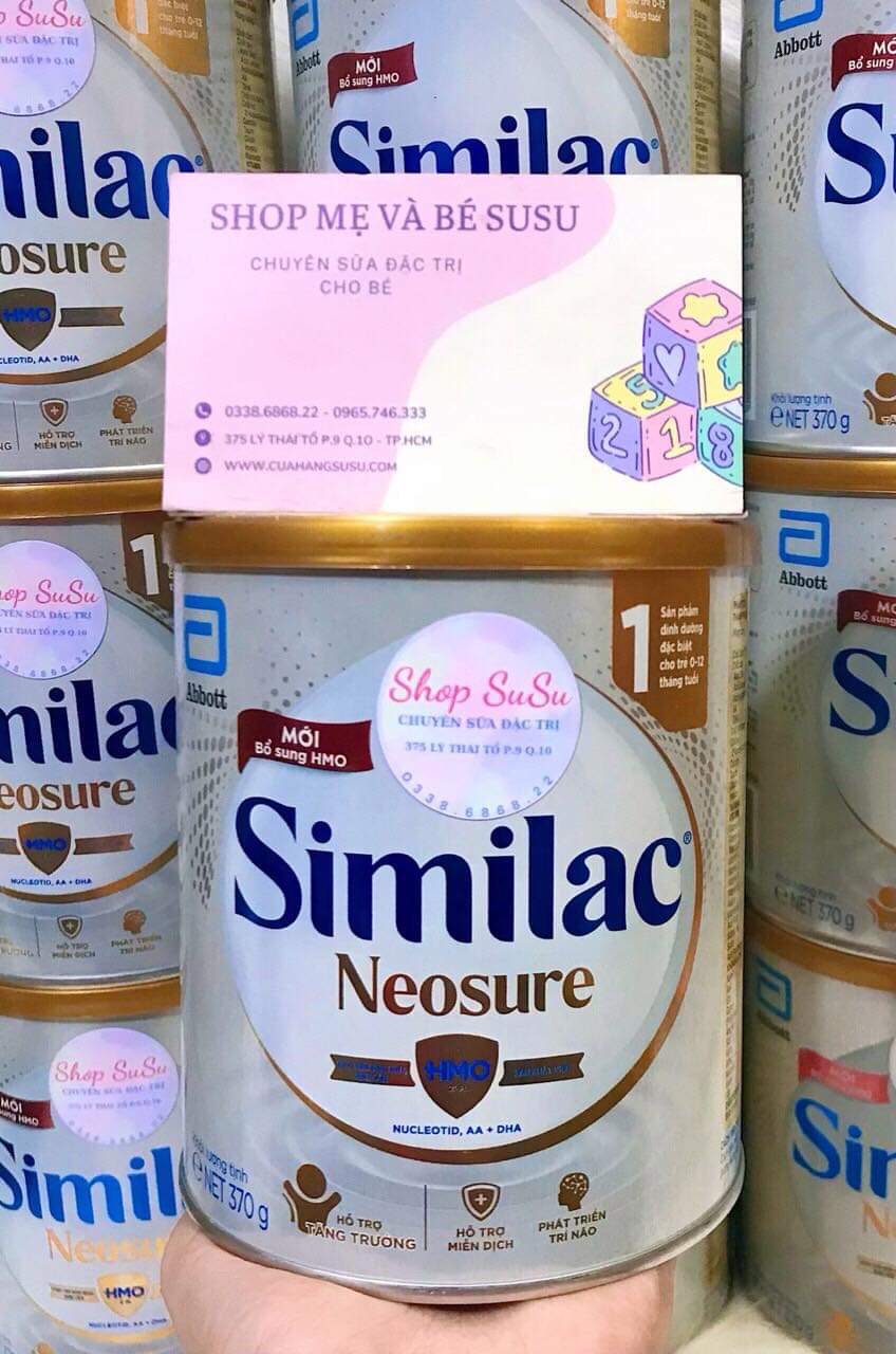 (Mẫu mới )Sữa Similac Neosure cho trẻ nhẹ ký và sinh non (0 - 12 tháng)