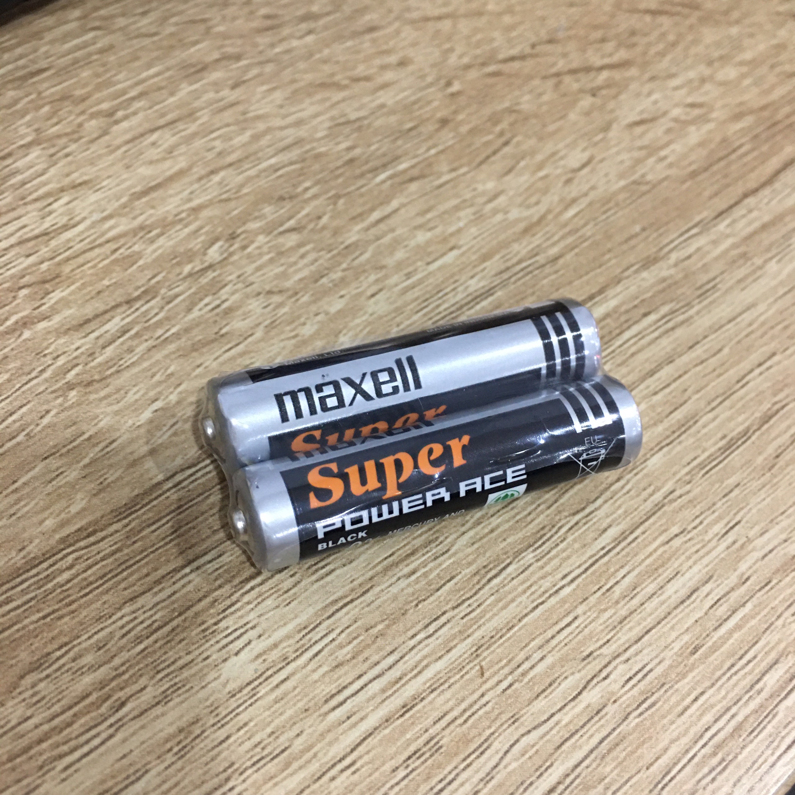 Vỉ 2 viên pin 3a aaa lr6, lr03 maxell alkaline lr6, lr03