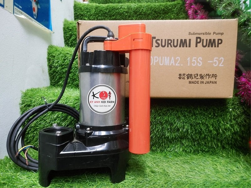 Máy bơm nước bể cá Tsurumi Nhật Bản dùng bơm luồng bơm thác bơm xả cặn