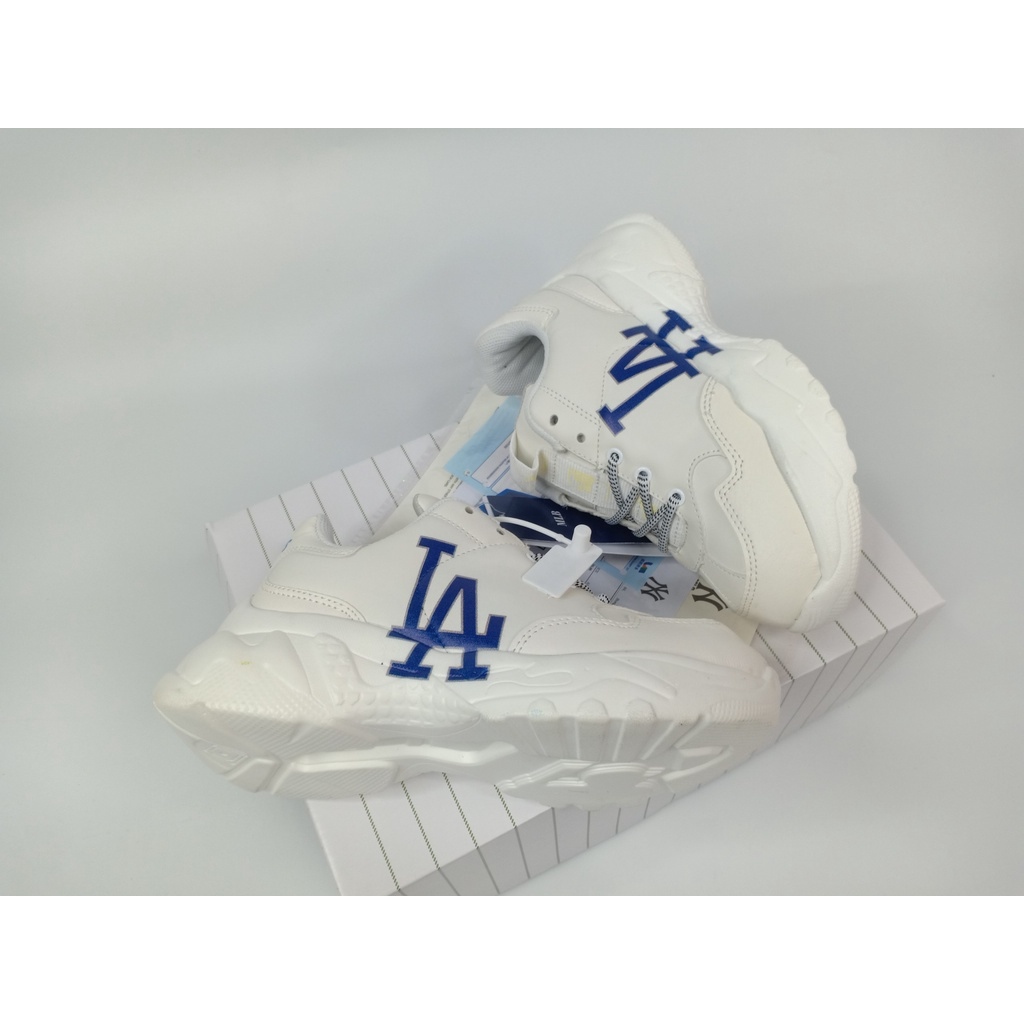 Giày MLB Boston hót hít Giày Thể Thao Tăng Chiều Cao MLB Boston LA NY bản đẹp