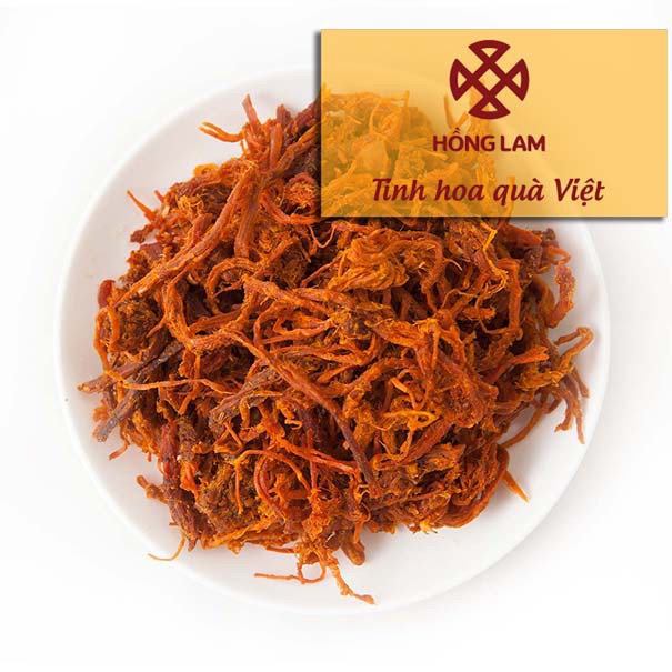 Bò khô sợi hồng lam 200g