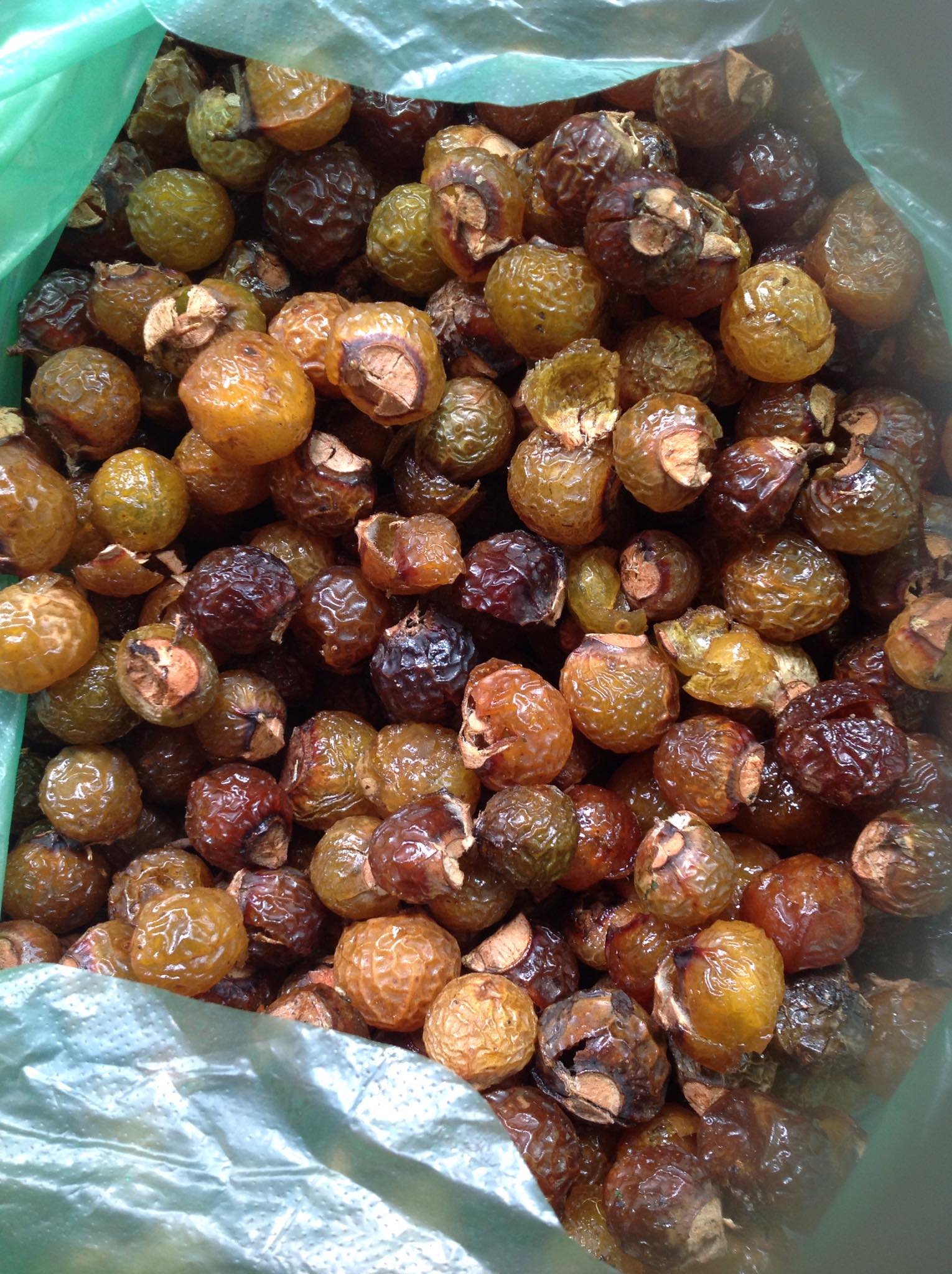 1 kg bồ hòn nguyên hạt loại 1, vụ mơi, đep