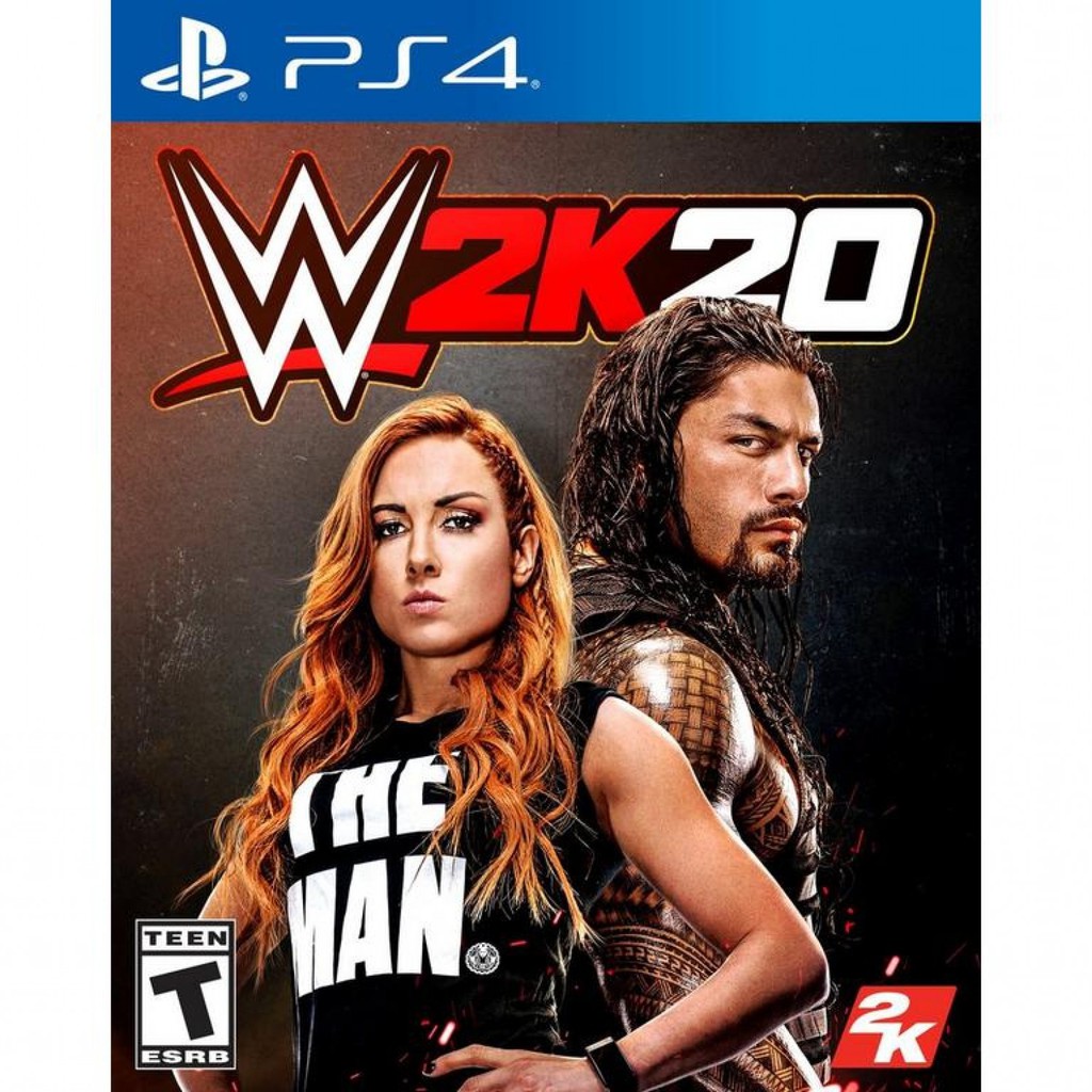 Đĩa game ps4: wwe 2k20