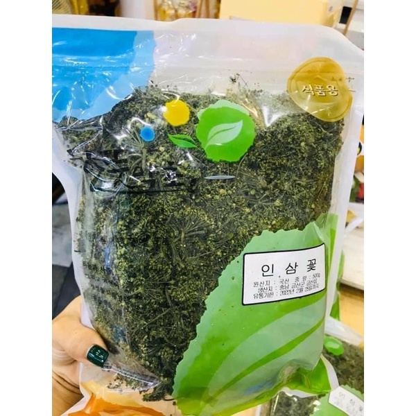Trà hoa sâm khô hàn quốc hàng chính hãng