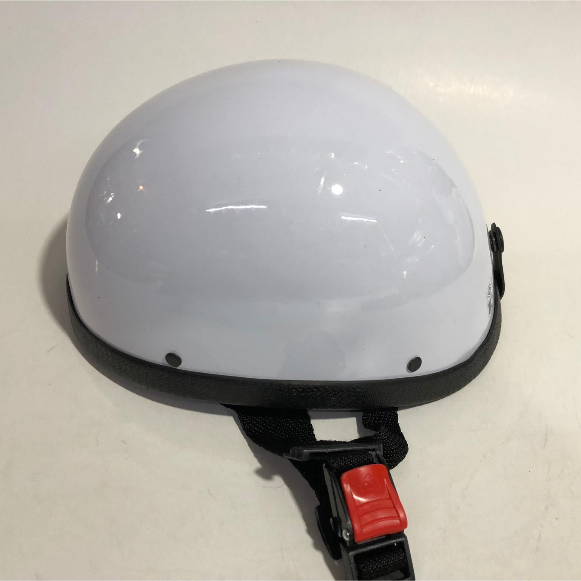 MŨ BẢO HIỂM KIỂU THÁI CAO CẤP (TRẮNG)