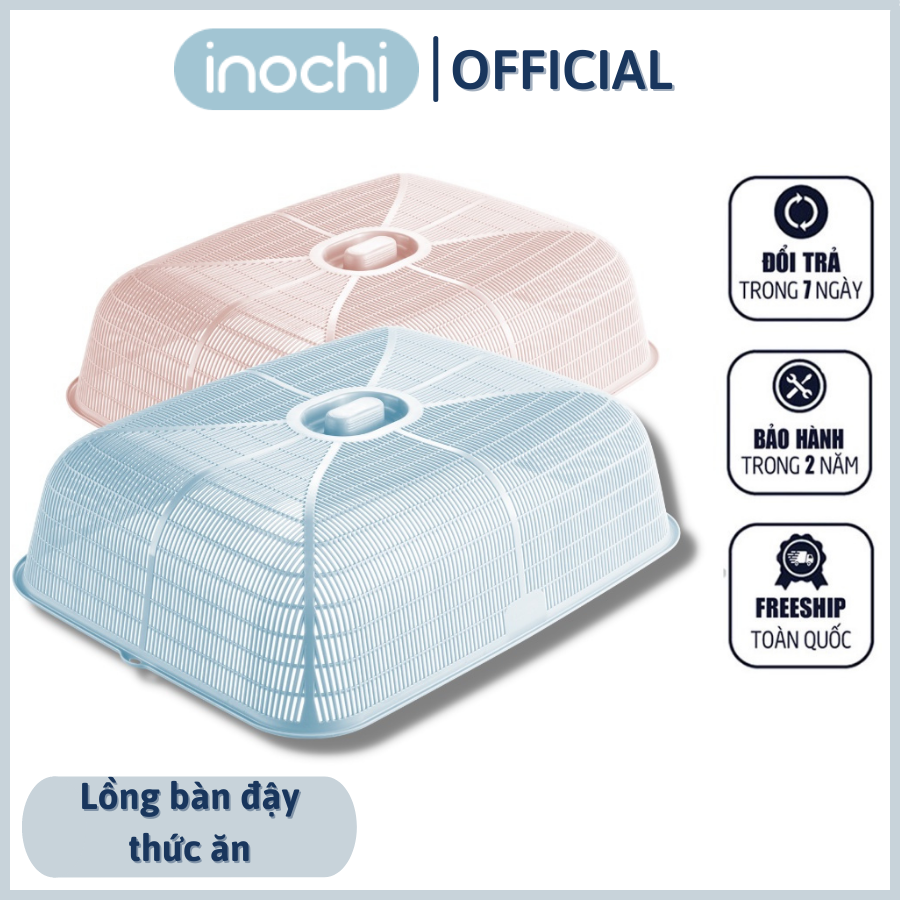Lồng bàn , lồng bàn đậy thức ăn , lồng bàn đậy thức ăn thông minh , lồng bàn nhựa Inochi yoko