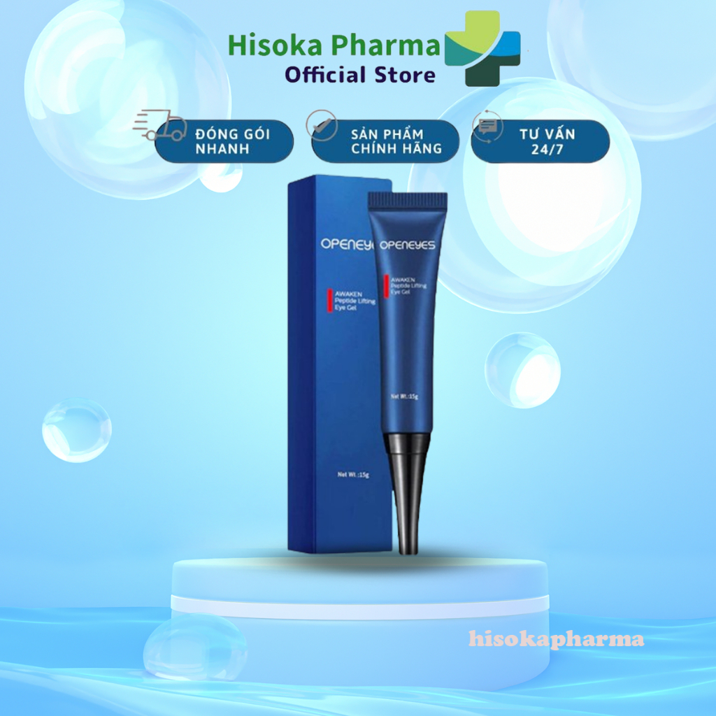 Kem Xóa Tan Bọng Mắt, Thâm Quầng Openeyes Của Mỹ - Xoá Tan Bọng Mắt Dưỡng Da Vùng Mắt, Hút Nếp Nhăn, Trẻ Hóa