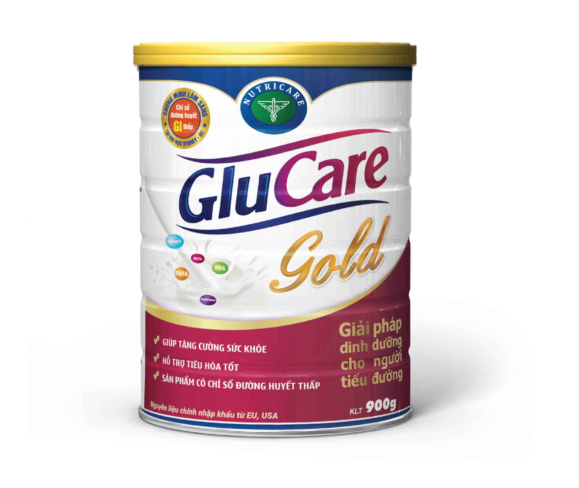 Sữa bột Nutricare Glucare Gold (400g) - dinh dưỡng y học cho người tiểu đường