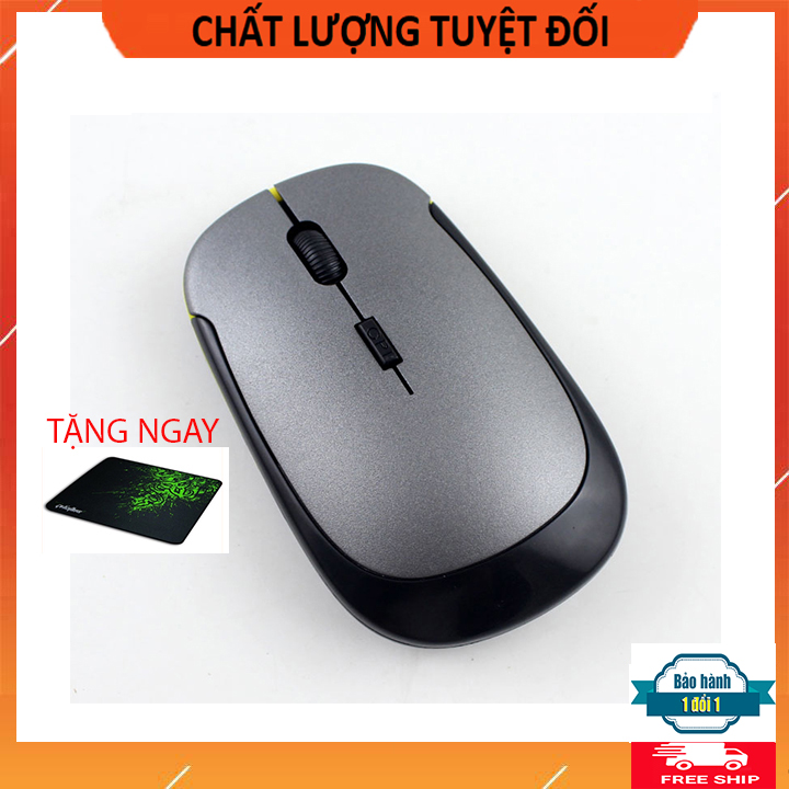 Chuột không dây đa năng - Tặng lót chuột