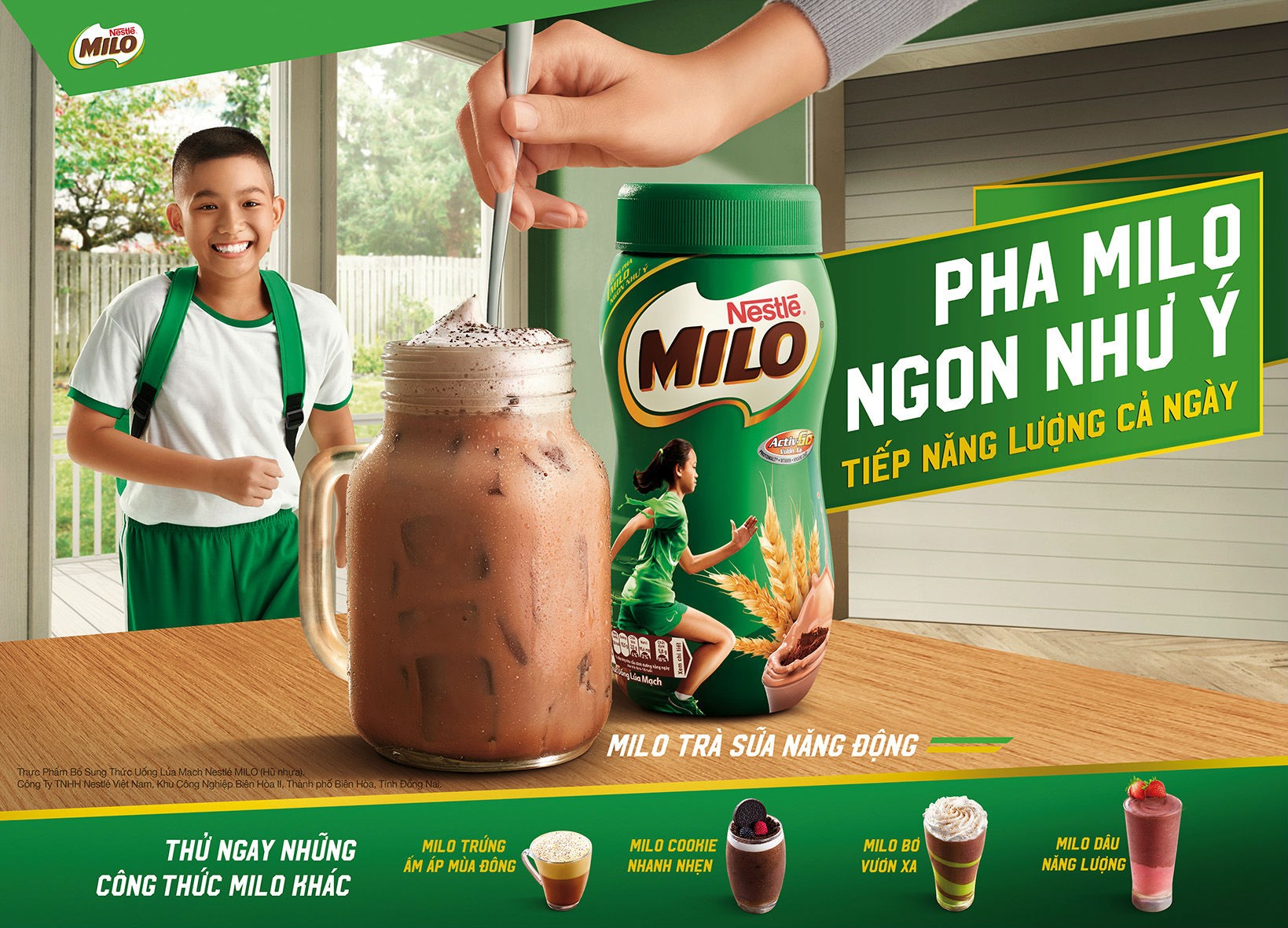 [HCM]SỮA BỘT MILO 400G