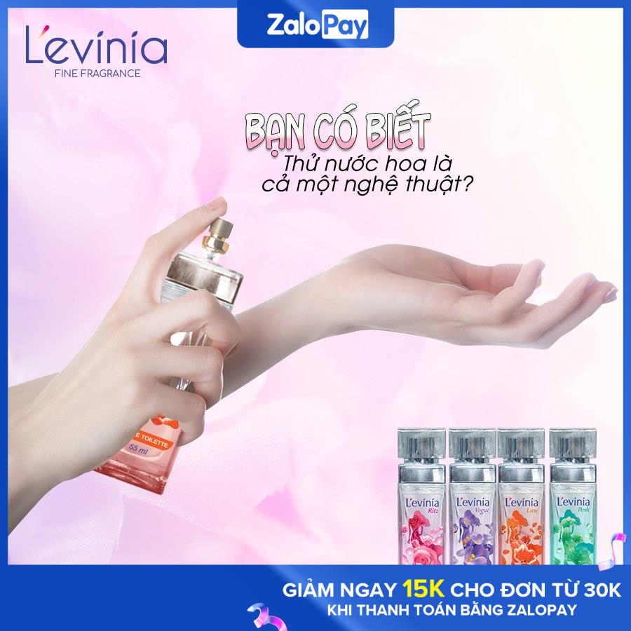 Nước hoa classic levinia màu tím - vogue 30ml - 55ml