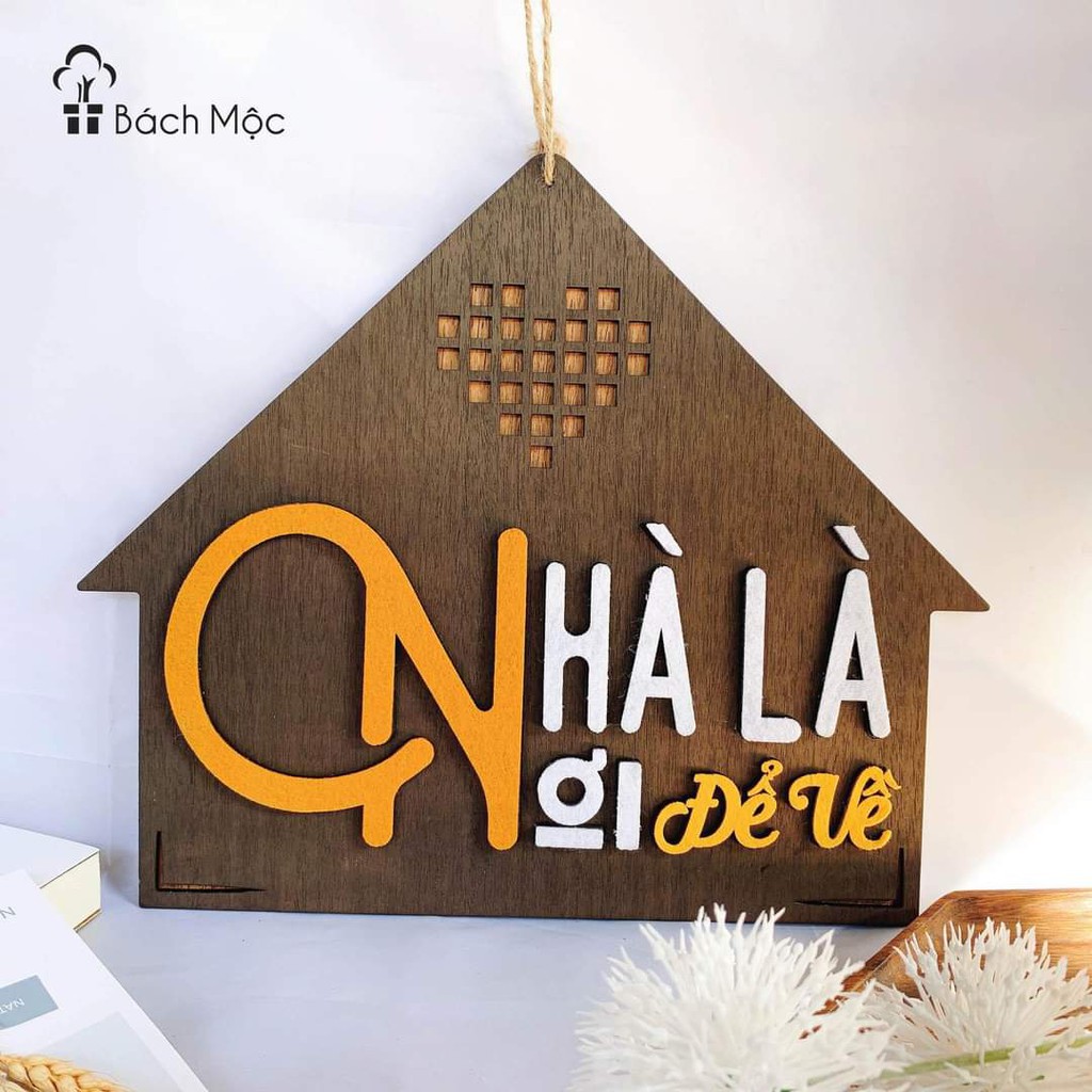 Bảng gỗ decor, bảng gỗ trang trí chủ đề gia đình, Nhà bếp nhiều mẫu