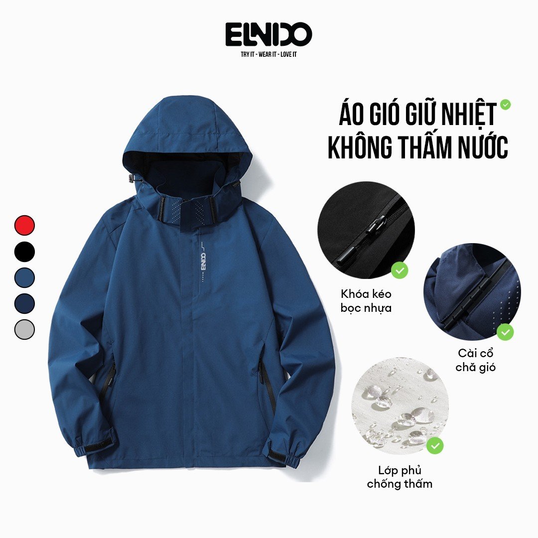 Áo Gió Nữ, Áo Khoác Gió, Áo chống nắng nữ, Áo gió nam nữ 2 Lớp Lót Lưới Siêu Phẩm Chống Nước Mùa Lạnh (có loại cao cấp tráng bạc chống tia UV)