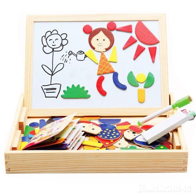 Xếp hình gỗ nam châm cho béđồ chơi xếp hình cho béđồ chơi xếp hình gỗbộ ghép hình nam châm bằng gỗ cho bé phát triển trí tuệ