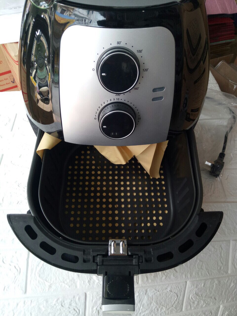 Nồi chiên không dầu 8l hongxin yj-702