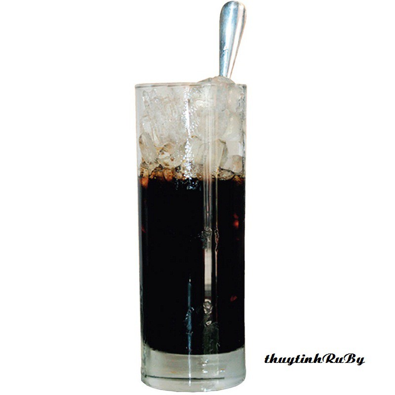 Bộ 6 ly thủy tinh ống 275ml deli es1006 - ly thủy tinh uống cà phê ống cao