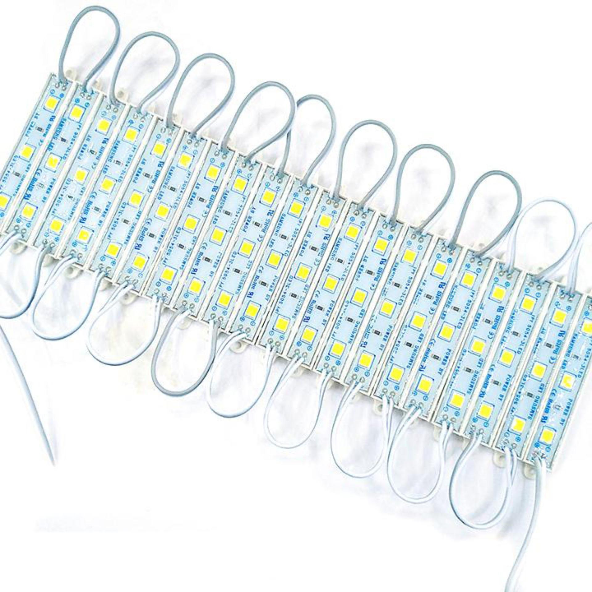 Led hắt siêu sáng trắng , đỏ , xanh dây 20 thanh