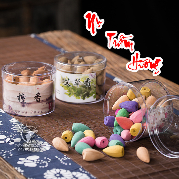 Nụ Trầm Hương Búp Sen Nhiều Mùi , Khói Tỏa Ngược Dùng Cho Thác Khói Trầm Hương