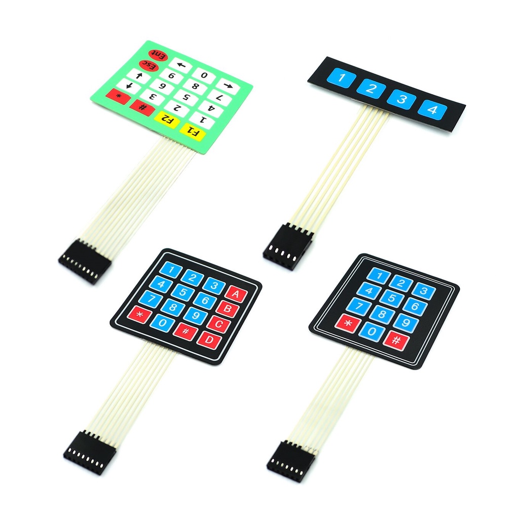 Bàn phím mềm ma trận keypad matrix 1x4 3x4 4x4 4x5