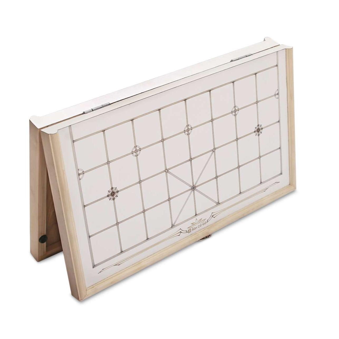 Bàn cờ gỗ thông loại gấp