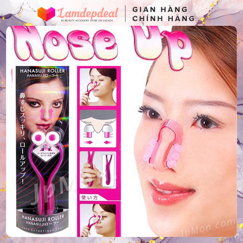 Kẹp nâng mũi và dụng cụ massage tái tạo thon gọn cánh mũi NOSE UP - Lamdepdeal