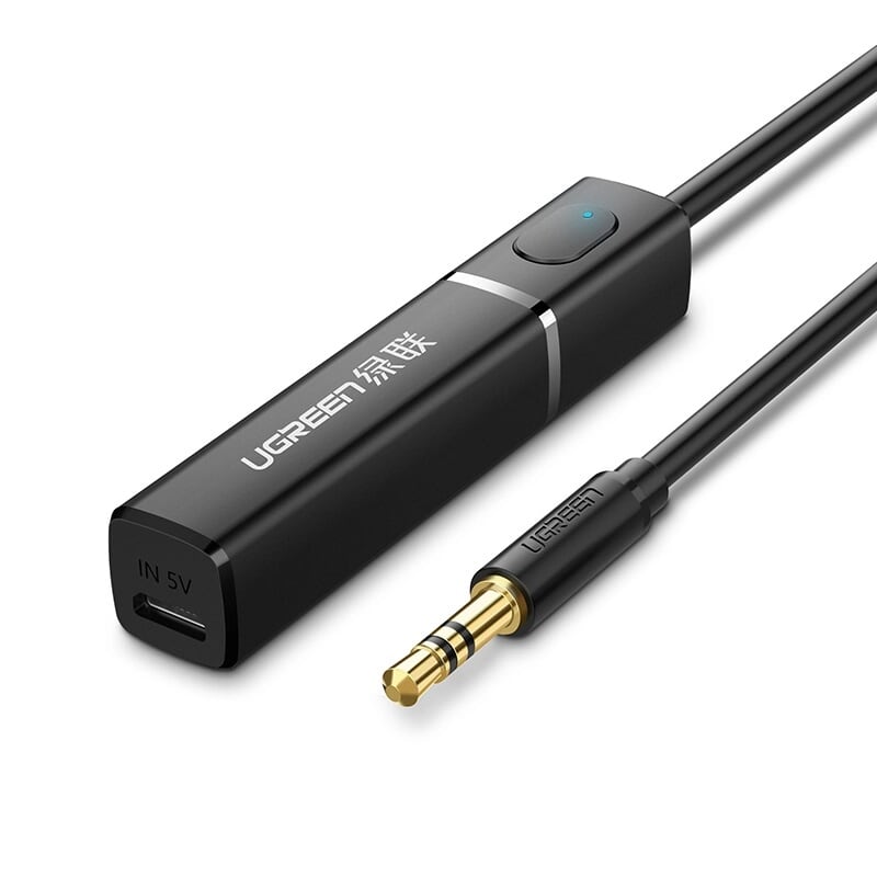 Ugreen 40761 bt 4.2 màu đen bộ phát âm thanh bluetooth 4.2 chuẩn 3.5mm cm107