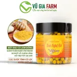 Vu Gia Pure Honey Red Turmeric Tablets - Enhances Resistance, Supports Digestion, and Stomach Health - Has Been Medically Tested