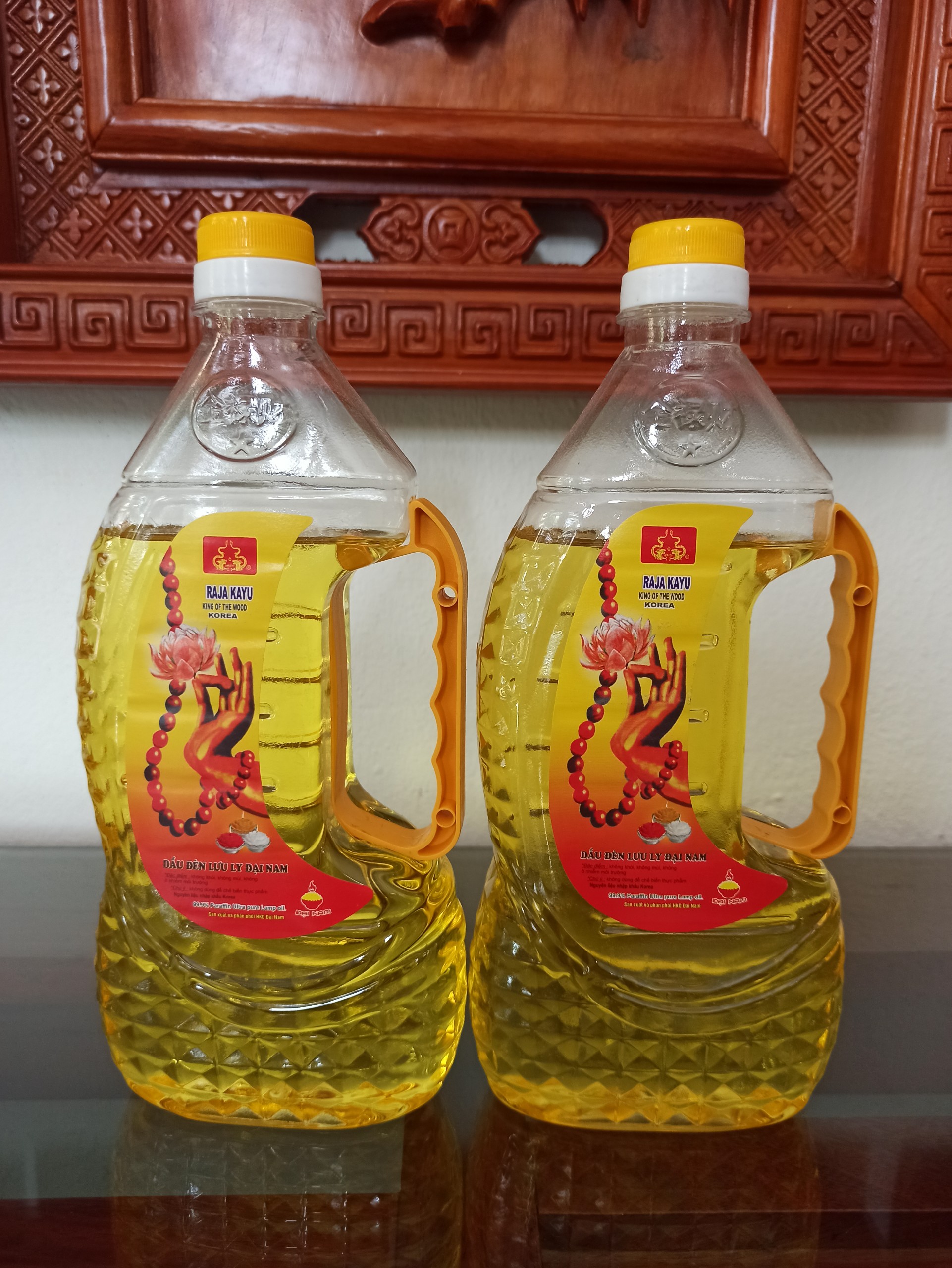 1 Chai Dầu đốt đèn lưu ly không mùi, 1 Chai dầu đốt đèn thờ cúng không mùi 500g tương đương 620ml