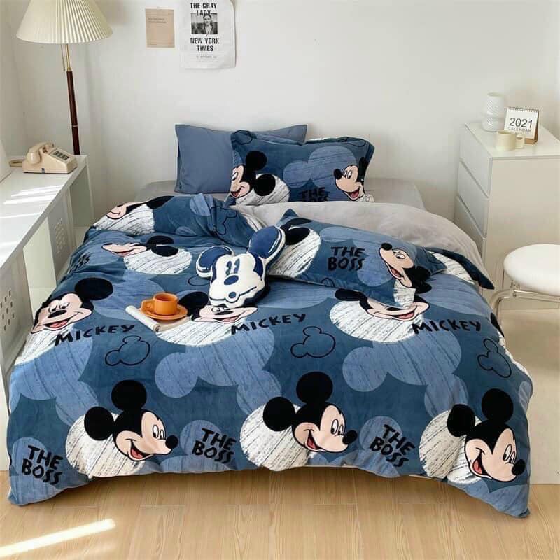 Sét ga gối mickey 3 món