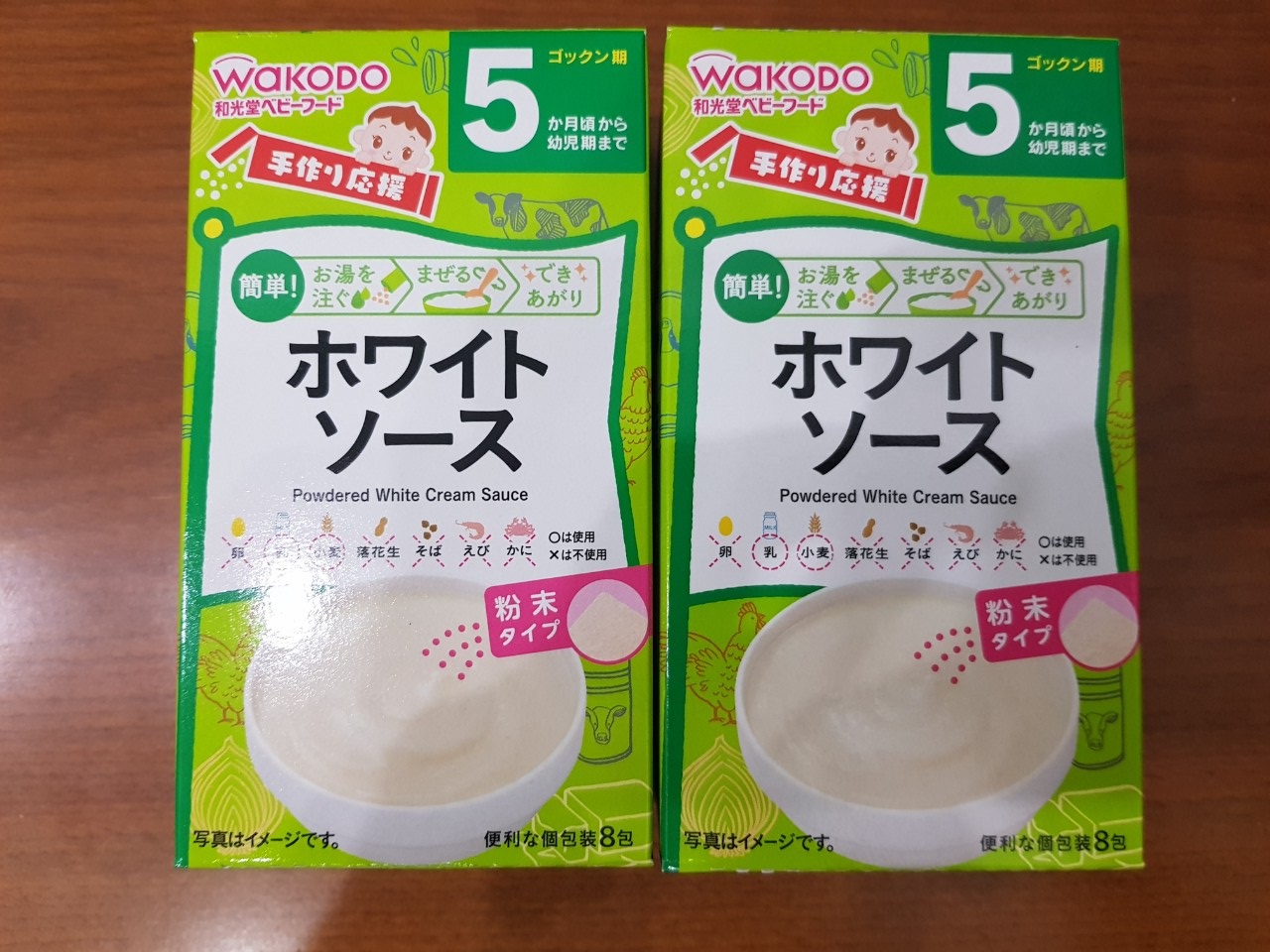 Bột ăn dặm Wakodo Nhật Bản vị gà phô mai cho bé từ 5 tháng tuổi (HSD 6/2023)