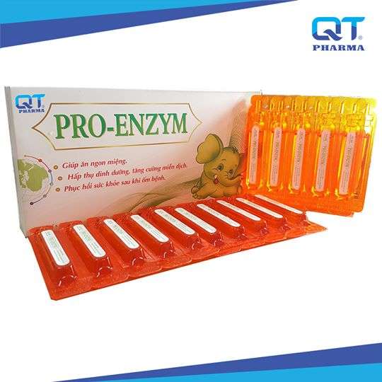 Men tiêu hóa Pro Enzym Chuyên Biệt Cho Trẻ Biếng Ăn, giúp trẻ ăn ngon miêng, tăng cường hệ miễn dịch