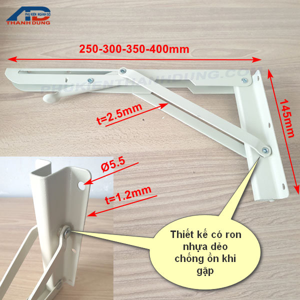 Ke Bàn Gập Tường Xếp ngọn Thông Minh