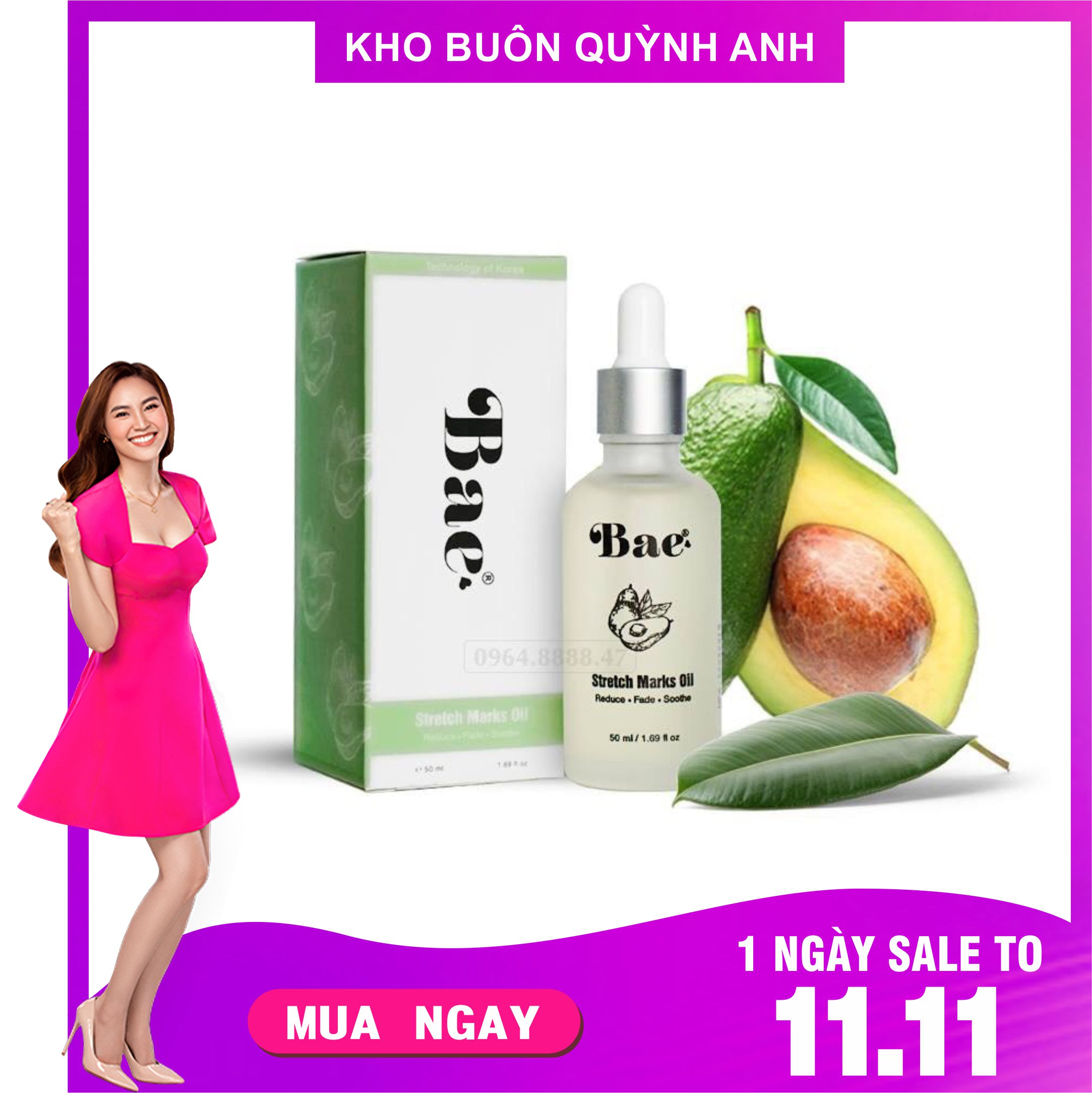 [CHUYÊN SỈ] Tinh dầu tri rạn da BAE, tinh dầu tri rạn da, tinh dầu, tinh dầu bae, tinh dầu BƠ , Tinh dầu tri rạn da sau khi sinh