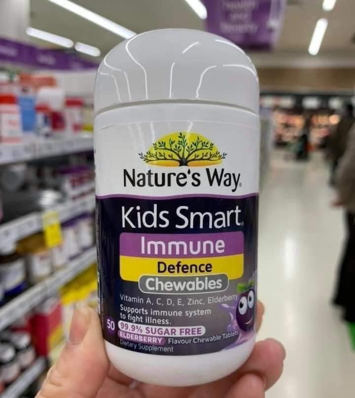 Nature's Way Kids Smart Immunity Defence 50 viên tăng đề kháng