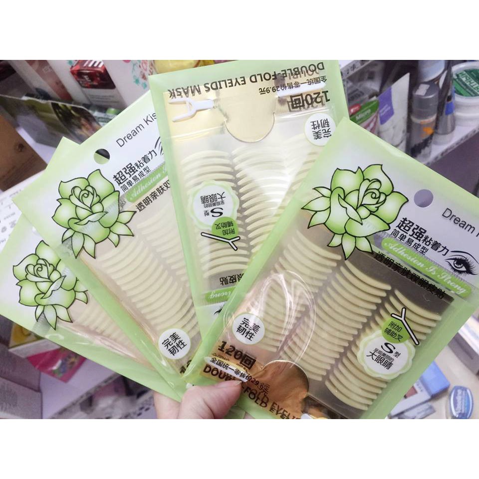 Kích mí dream kiss vỉ 120 miếng - sizw s