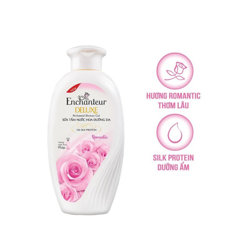 Sữa tắm nước hoa dưỡng da Enchanteur 100g (hàng tặng)