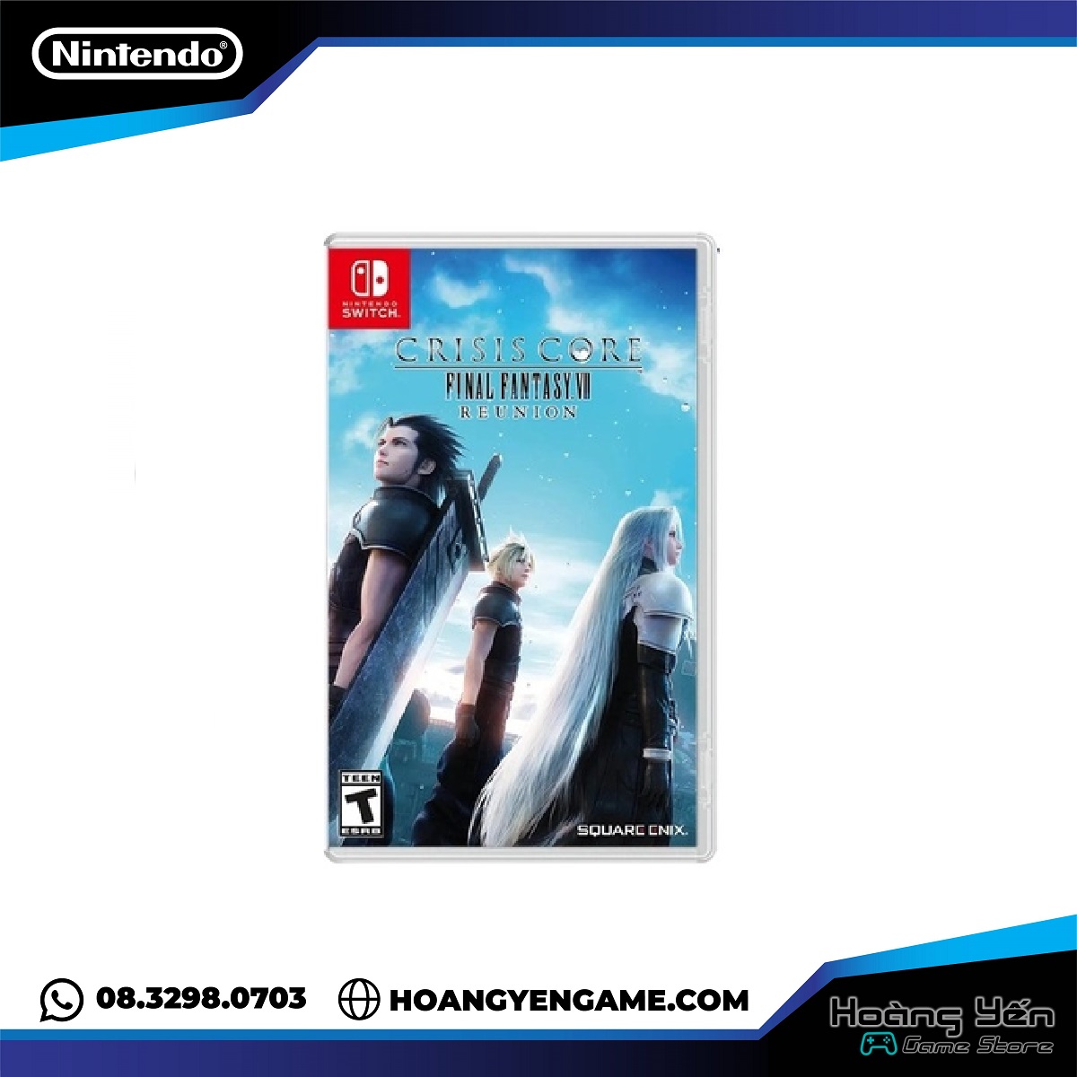 Băng Game Crisis Core Final Fantasy VII Nintendo Switch