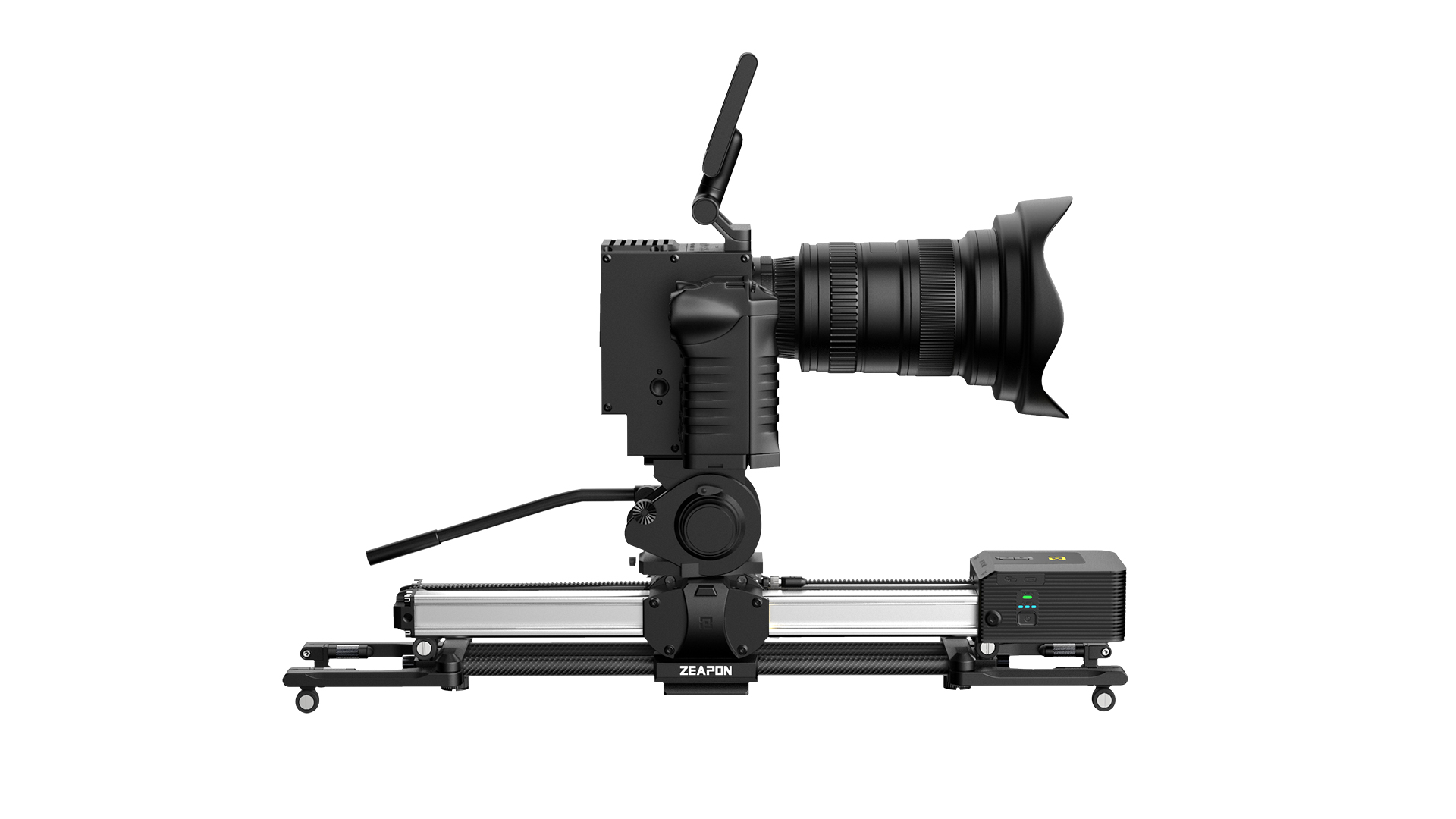 Thanh trượt camera động cơ Zeapon Micro 2 E600 | Khoảng cách di chuyển 74cm / 29in Max. Tải trọng 8kg / 18lbs Ứng dụng bảo vệ tắt nguồn động cơ Ultra Silent Step Hỗ trợ Android & iOS