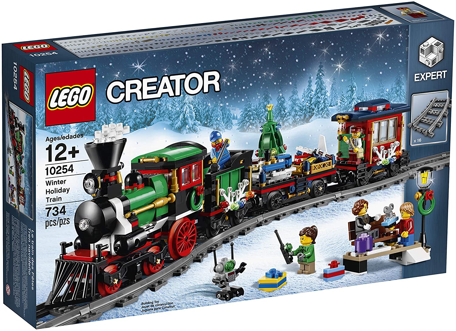 LEGO CREATOR EXPERT - 10254 - WINTER HOLIDAY TRAIN