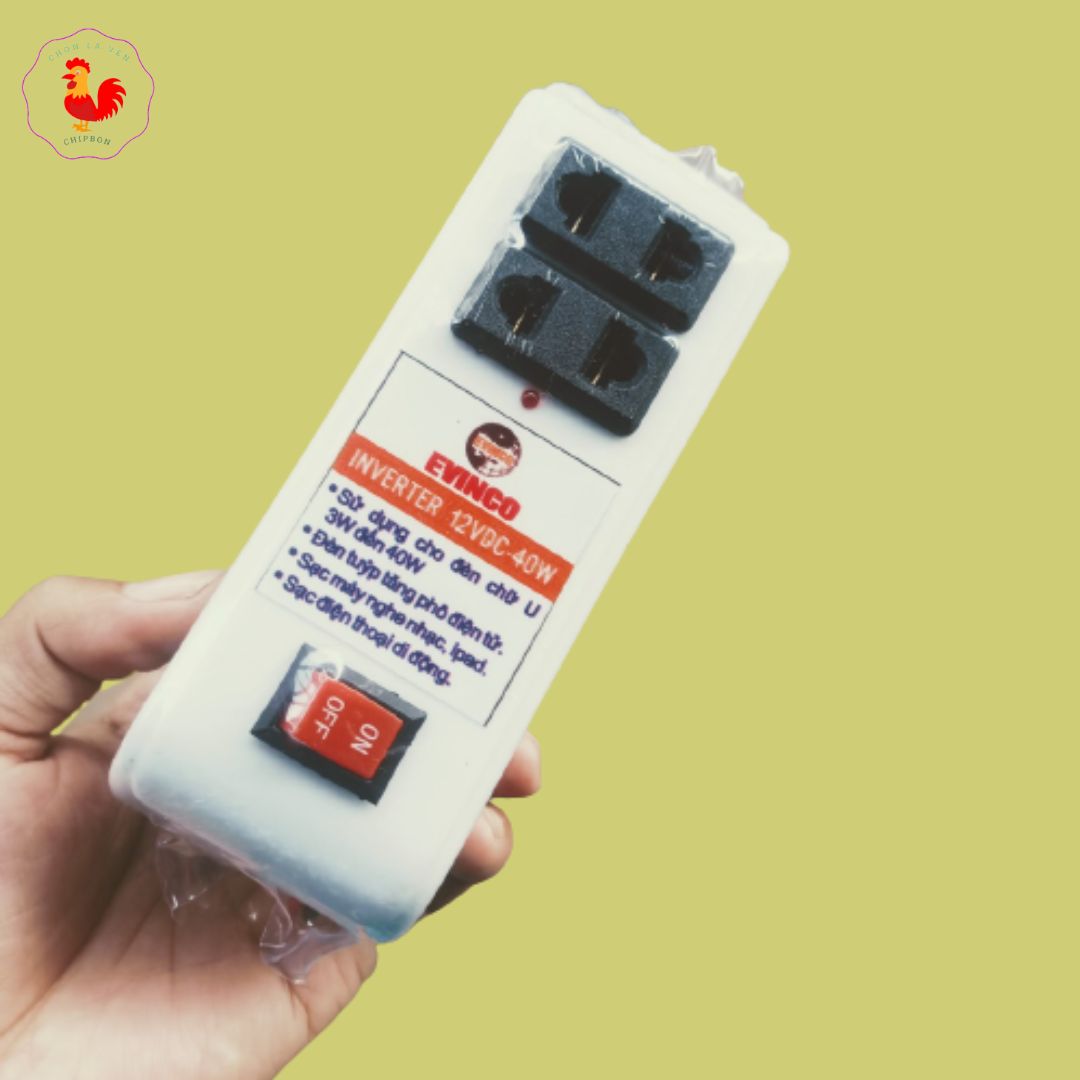 Bộ chuyển đổi điện 12v lên 220v tiết kiệm điện