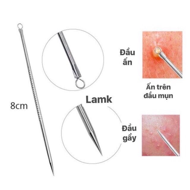 5 cây nặn mụn 2 đầu que nặn mụn cao cấp