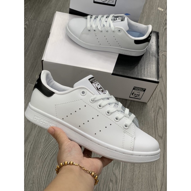 Giày stan smith ♥️♥️ có sẵn ảnh thật + full box giày thể thao stansmith trắng gót đen huyền thoại