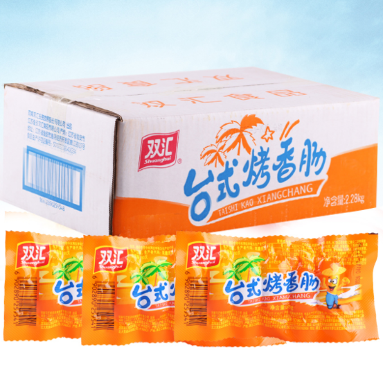 1 THÙNG Xúc xích ngô GIA VỊ TỨ XUYÊN CAY THƠM TRÒN VỊ 32gr*10cái DMC699TK